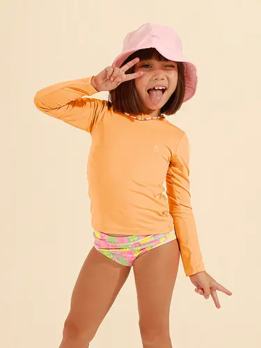 Blusa Infantil Proteção UV Poliéster
