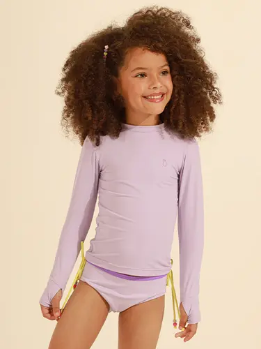 Blusa Infantil UV Poliamida Com Encaixe Para O Dedo