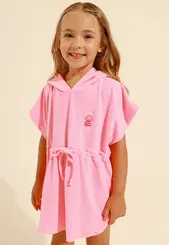 Saída De Praia Infantil Atoalhada Mermaid