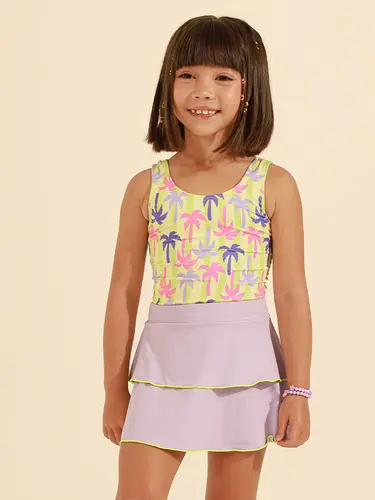 Saia Infantil Lycra Mini