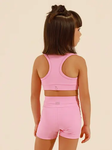 Top Fitness Infantil Lycra Day By Day Mini