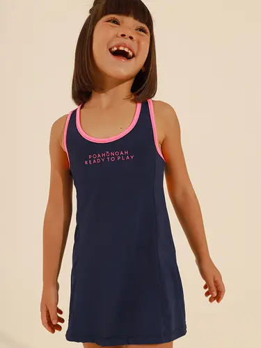 Vestido Infantil Dry Fit Mini