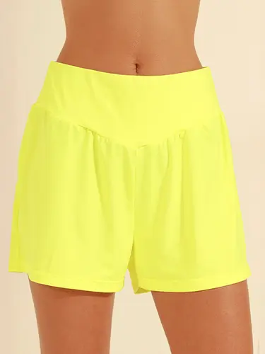 Saída De Praia Shorts Lycra