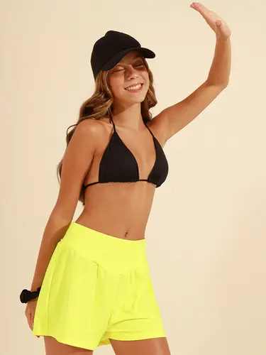 Saída De Praia Shorts Lycra
