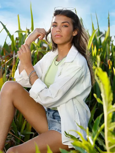 Blusa Cropped Canelado Basic