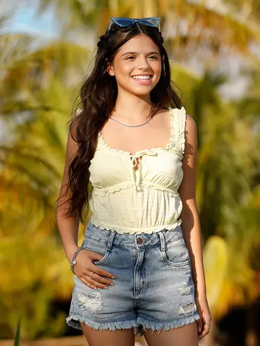 Blusa Com Amarração Anarruga