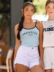 Regata Cropped Canelada Paradise