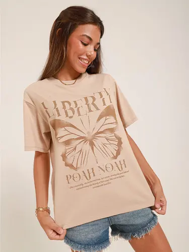 Maxi Tee Shirt Butterfly