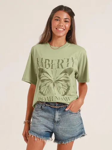 Maxi Tee Shirt Butterfly
