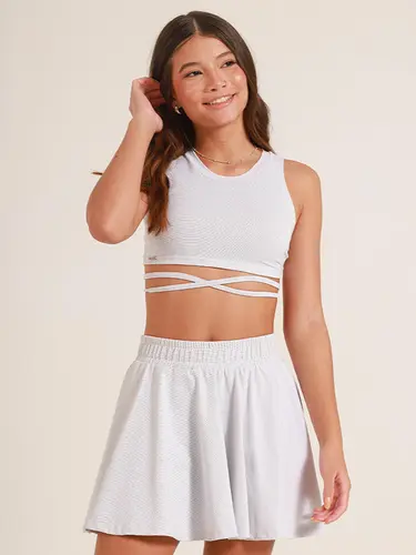 Top Lycra Amarração Poah