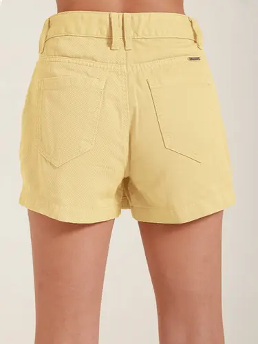 Shorts Saia Sarja Color Poah