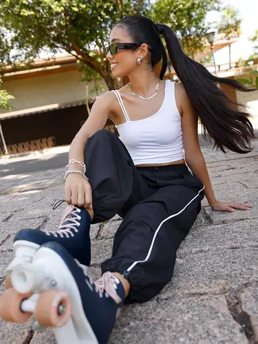 Calça Nylon Parachute Confy