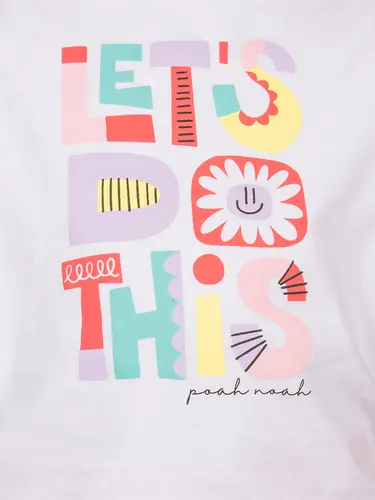 Conjunto Infantil Blusa E Saia Balone Colorful