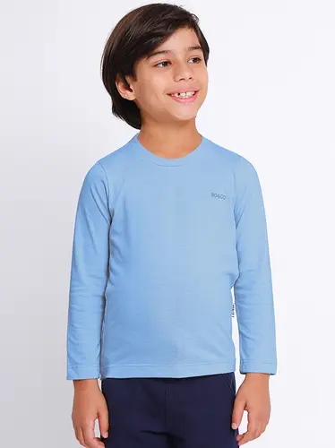Camiseta Infantil BD&CO Relevo Manga Longa