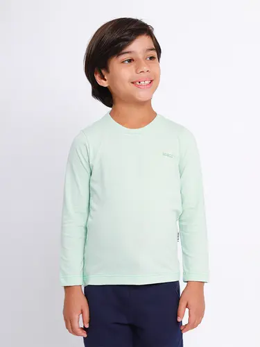 Camiseta Infantil BD&CO Relevo Manga Longa