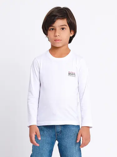 Camiseta Infantil Wild Manga Longa