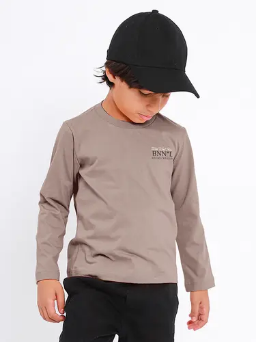 Camiseta Infantil Wild Manga Longa