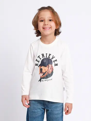 Camiseta Infantil Retriever Manga Longa