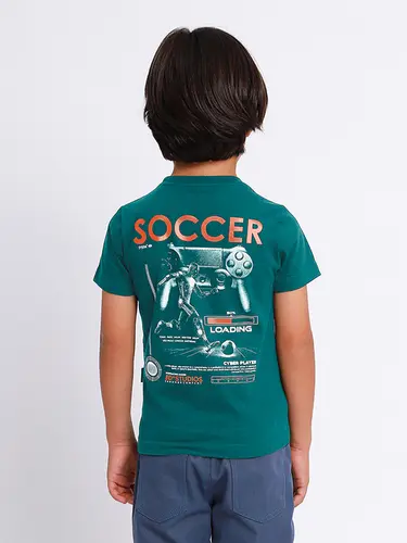 Camiseta Infantil Soccer System