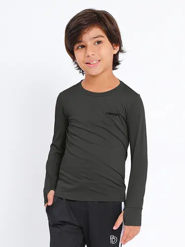Camiseta Dryfit PA Basic infantil Manga Longa