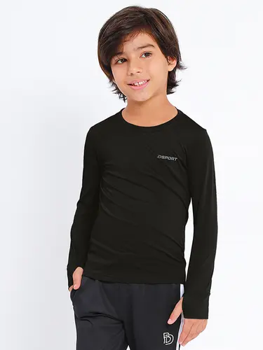 Camiseta Dryfit PA Basic infantil Manga Longa