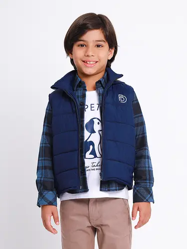 Camisa Infantil Xadrez