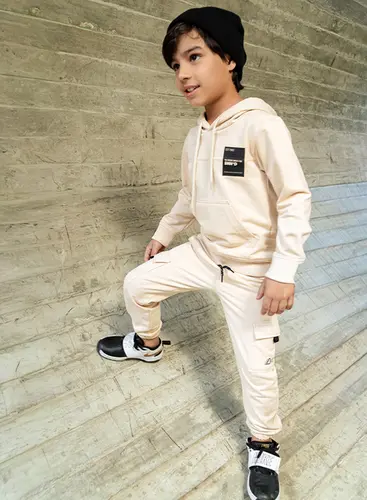 Calça Moletinho Infantil com Bolso Lateral