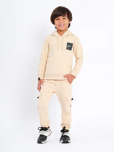 Calça Moletinho Infantil com Bolso Lateral
