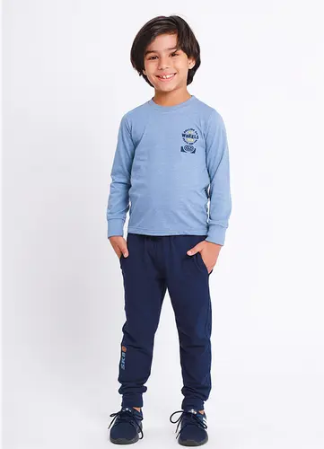 Conjunto Infantil Camiseta e Calça Skaters