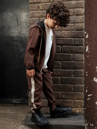 Conjunto Infantil Jaqueta The Peak e Calça Microfibra