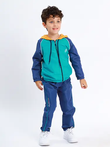 Conjunto Infantil Jaqueta Color e Calça Microfibra