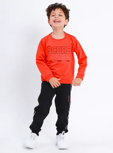 Conjunto Infantil Blusa e Calça Moletinho Score Goal