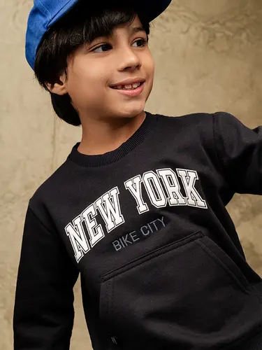 Conjunto Infantil Blusa e Calça Moletom Bike City