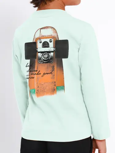 Camiseta Creative Skate Manga Longa