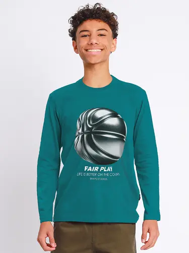 Camiseta Creative Fair Play Manga Longa