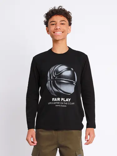 Camiseta Creative Fair Play Manga Longa