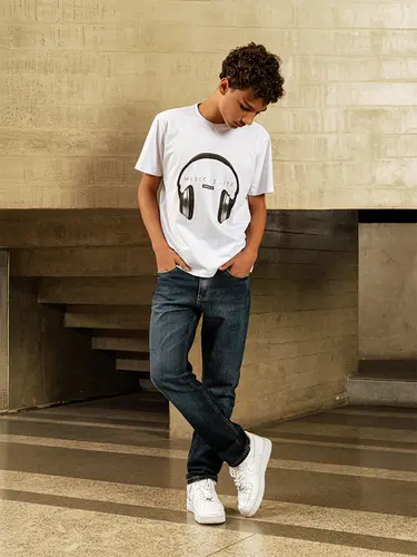 Calça Jeans Slim