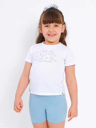 Blusa Dry Fit Infantil Flowers