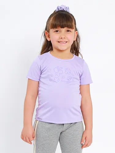 Blusa Dry Fit Infantil Flowers