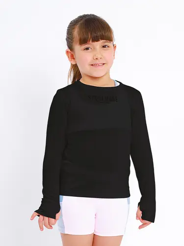 Blusa Dry Fit Infantil Sport Mode Manga Longa