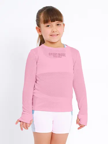 Blusa Dry Fit Infantil Sport Mode Manga Longa