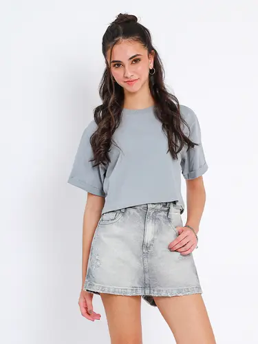 T-Shirt Cropped Poah Noah Essential