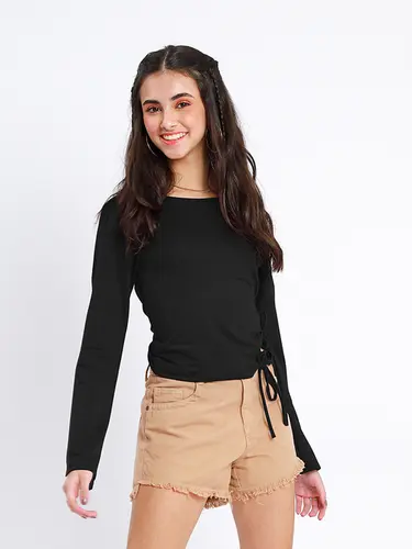 Blusa Shine Teen C/ Amarração
