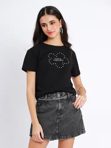 T-shirt Slim Flowers