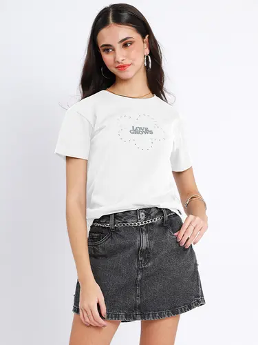 T-shirt Slim Flowers