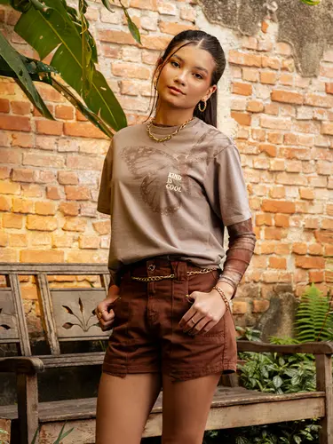 Maxi T-shirt Poah Cool Butterfly
