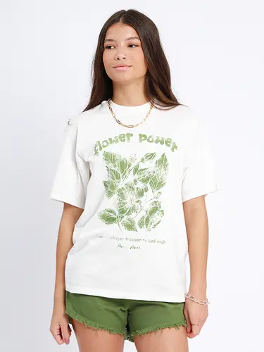 Maxi T-Shirt Flower Power
