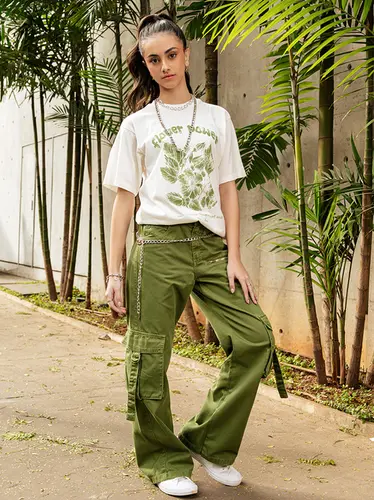 Maxi T-Shirt Flower Power
