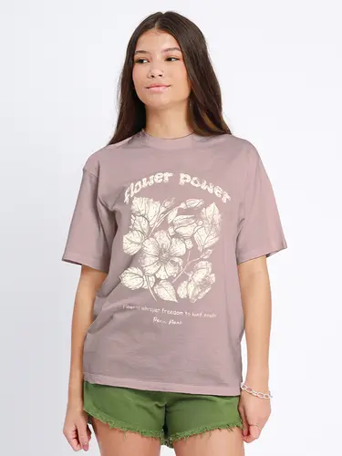 Maxi T-Shirt Flower Power