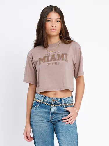 T-Shirt Cropped Miami